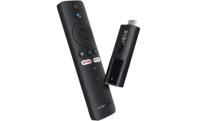 Xiaomi MI TV 4K Portable Android TV Stick, With Remote Control, Built-In Chrome Cast, Wi-Fi & Bluetooth, Google Assistant 4K UltraHD HDMI Stick, Black